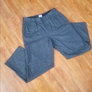 J crew Gray Wool pants Classic Fit size 34x28.